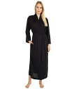 送料無料 N by Natori レディース 女性用 ファッション パジャマ 寝巻き バスローブ Congo Robe - Black