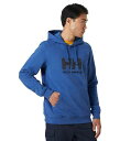 送料無料 ヘリーハンセン Helly Hansen メンズ 男性用 ファッション パーカー スウェット HH Logo Hoodie - Azurite