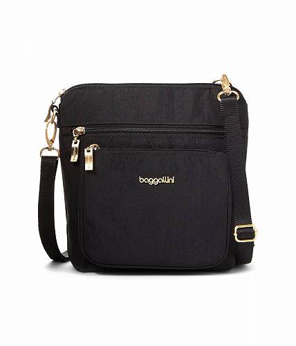  obK[j Baggallini fB[X p obO  obNpbN bN Modern Pocket Crossbody - Black/Gold Hardware