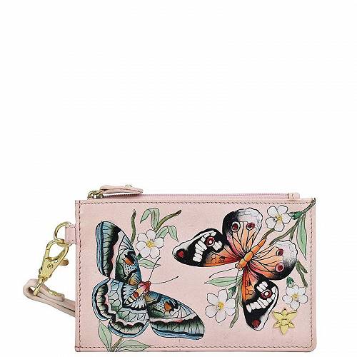  AkVJ Anuschka fB[X p t@bVG  z K J[hP[X Card Holder with Wristlet - 1180 - Butterfly Melody