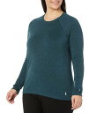  X}[gE[ Smartwool fB[X p t@bV ANeBuVc Plus Size Classic Thermal Merino Base Layer Crew - Twilight Blue Heather