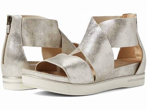 送料無料 アイリーンフィッシャー Eileen Fisher レディース 女性用 シューズ 靴 サンダル Sport - Platinum Glitter Suede