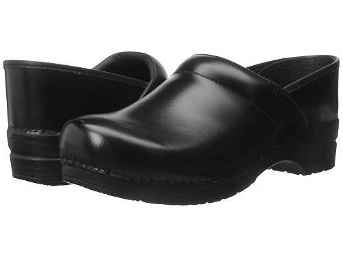 送料無料 ダンスコ Dansko メンズ 男性用 シューズ 靴 クロッグ Professional - Black Cabrio Leather