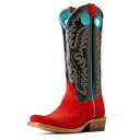 送料無料 アリアト Ariat レディース 女性用 シューズ 靴 ブーツ ウエスタンブーツ Futurity Boon Western Boots - Fiery Roughout