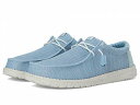 送料無料 ヘイデュード Hey Dude メンズ 男性用 シューズ 靴 ローファー Wally Stretch Sox - Cloud Blue/Dawn Bl...