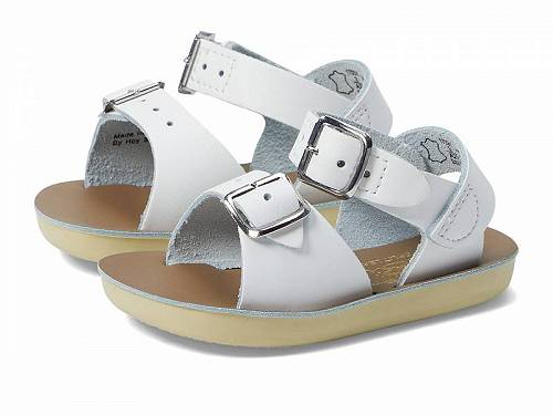 楽天グッズ×グッズ送料無料 Salt Water Sandal by Hoy Shoes キッズ 子供用 キッズシューズ 子供靴 サンダル Surfer Hook & Loop （Toddler/Little Kid） - White