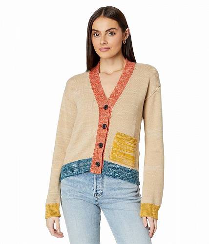 楽天グッズ×グッズ送料無料 ペンドルトン Pendleton レディース 女性用 ファッション セーター Silvie Colorblock Cardigan - Irish Cream Multi