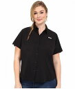  RrA Columbia fB[X p t@bV {^Vc Plus Size Tamiami(TM) II S/S Shirt - Black