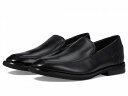 送料無料 クラークス Clarks メンズ 男性用 シューズ 靴 ローファー Un Hugh Step - Black Leather
