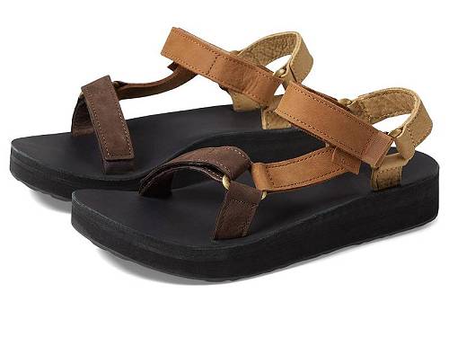 こちらの商品は テバ Teva レディース 女性用 シューズ 靴 サンダル Midform Universal Leather - Neutral Multi です。 注文後のサイズ変更・キャンセルは出来ませんので、十分なご検討の上でのご注文をお願いいたします。 ※靴など、オリジナルの箱が無い場合がございます。ご確認が必要な場合にはご購入前にお問い合せください。 ※画面の表示と実物では多少色具合が異なって見える場合もございます。 ※アメリカ商品の為、稀にスクラッチなどがある場合がございます。使用に問題のない程度のものは不良品とは扱いませんのでご了承下さい。 ━ カタログ（英語）より抜粋 ━ Add a little luxury to your summer look with the sporty chic style of the Teva(R) Midform Universal Leather sandal. Rich supple leather upper. Open toe construction prevents water from pooling. Universal strapping system offers an excellent secure fit and multiple points of adjustment for easy adjustability. Leather footbed provides long-lasting comfort. Cushioned EVA midsole platform offers excellent underfoot support. Durable rubber outsole provides excellent traction. ※掲載の寸法や重さはサイズ「8, width B - Medium」を計測したものです. サイズにより異なりますので、あくまで参考値として参照ください. 靴の重さは片側のみのものとなります. 実寸（参考値）： Heel Height: 約 3.17 cm Weight: 約 260 g Platform Height: 約 1.91 cm ■サイズの幅(オプション)について Slim &lt; Narrow &lt; Medium &lt; Wide &lt; Extra Wide S &lt; N &lt; M &lt; W A &lt; B &lt; C &lt; D &lt; E &lt; EE(2E) &lt; EEE(3E) ※足幅は左に行くほど狭く、右に行くほど広くなります ※標準はMedium、M、D(またはC)となります ※メーカー毎に表記が異なる場合もございます