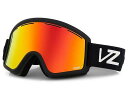  HWbp[ VonZipper X|[cEAEghApi S[O Cleaver - Black/ Fire Chrome Lense