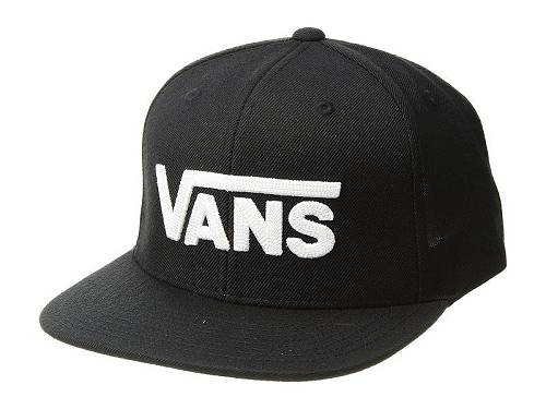 楽天グッズ×グッズ送料無料 バンズ Vans メンズ 男性用 ファッション雑貨 小物 帽子 野球帽 キャップ Drop V II Snapback - Black/White