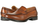 送料無料 フローシャイム Florsheim メンズ 男性用 シューズ 靴 ローファー Midtown Penny Slip-On - Cognac Smoot...