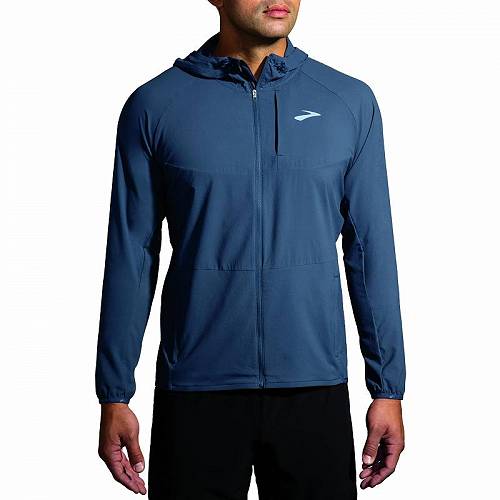 楽天グッズ×グッズ送料無料 ブルックス Brooks メンズ 男性用 ファッション アウター ジャケット コート ジャケット Canopy Jacket - Blue Slate