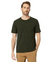  BX Vince Y jp t@bV TVc Garment Dye Short Sleeve Crew - Washed Moss Green