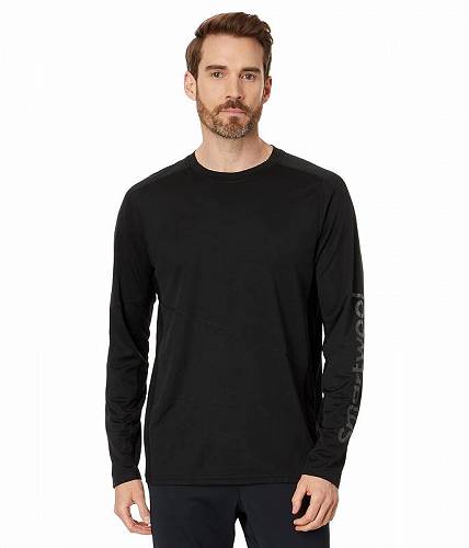 ̵ ޡȥ Smartwool   եå ƥ֥ Mountain Bike Long Sleeve Jersey - Black/Black