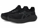 送料無料 アシックス ASICS メンズ 男性用 シューズ 靴 スニーカー 運動靴 GEL-Nimbus 27 - Black/Graphite Grey