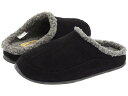 送料無料 デアスタッグズ Deer Stags メンズ 男性用 シューズ 靴 スリッパ Nordic Slipper - Black Microsuede