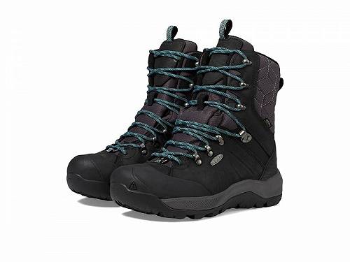 キーン スノーブーツ レディース 送料無料 キーン Keen レディース 女性用 シューズ 靴 ブーツ スノーブーツ Revel IV High Polar - Raven/North Atlantic