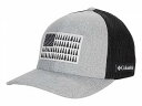  RrA Columbia t@bVG  Xq ^bJ[nbg Columbia Mesh(TM) Tree Flag Ball Cap - Columbia Grey Heather/Black