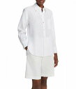  BX Vince fB[X p t@bV {^Vc Long Sleeve Easy Button Down - Optic White