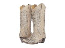 送料無料 コーラルブーツ Corral Boots レディース 女性用 シューズ 靴 ブーツ ウエスタンブーツ A3322 - White Glitter