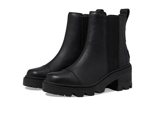 送料無料 ソレル SOREL レディース 女性用 シューズ 靴 ブーツ チェルシーブーツ アンクル Joan Now(TM) Chelsea - Black/Black