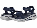 送料無料 スケッチャーズ SKECHERS Performance レディース 女性用 シューズ 靴 サンダル Go Walk Arch Fit Mesh Quarter Strap - Navy