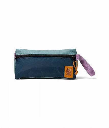  g|fUC Topo Designs obO  spANZT[ gspi Travel Toiletry Kit - Sage/Pond Blue