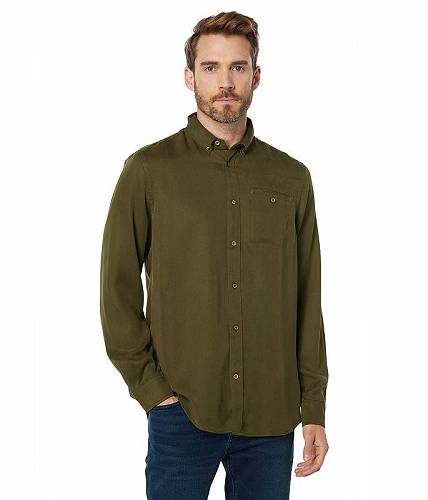 スコッチアンドソーダ 送料無料 スコッチアンドソーダ Scotch &amp; Soda メンズ 男性用 ファッション ボタンシャツ Regular Fit Lyocell Shirt - Military Green