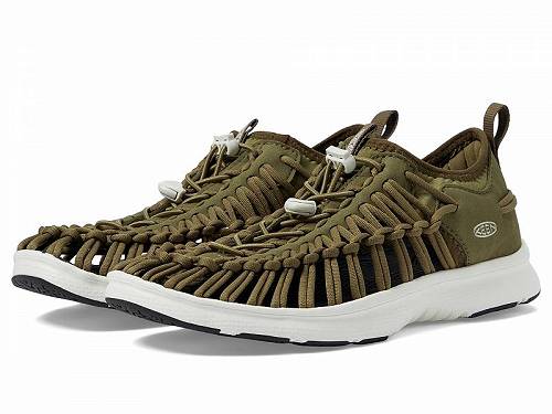 送料無料 キーン Keen メンズ 男性用 シューズ 靴 サンダル Uneek O3 - Martini Olive/Dark Olive