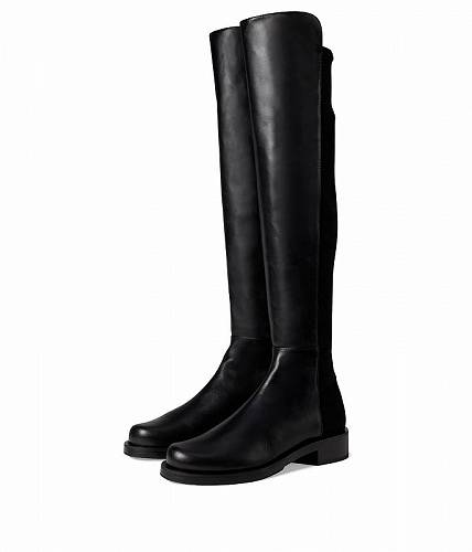 送料無料 スチュアートワイツマン Stuart Weitzman レディース 女性用 シューズ 靴 ブーツ ロングブーツ 5050 Bold Boot - Black