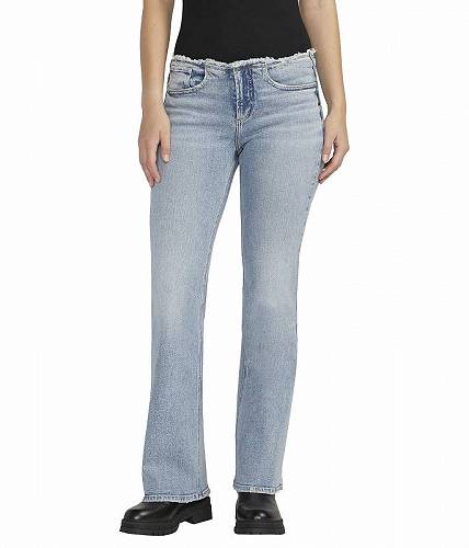 送料無料 Silver Jeans Co. レディース 女性用 ファッション ジーンズ デニム Britt Low Rise Curvy Fit Flare Jeans L90812SOC254 - Indigo