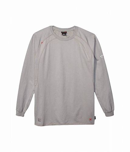 楽天グッズ×グッズ送料無料 アリアト Ariat メンズ 男性用 ファッション Tシャツ FR Work Crew T-Shirt - Silver Fox