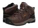 送料無料 キーン Keen Utility メンズ 男性用 シューズ 靴 ブーツ ワークブーツ Flint II Mid Steel Toe - Cascade...