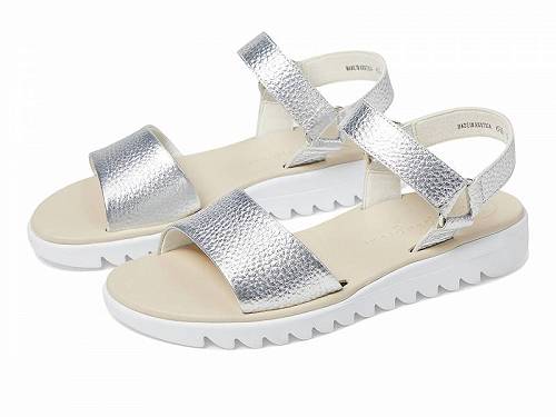 送料無料 ポールグリーン Paul Green レディース 女性用 シューズ 靴 サンダル Toni Sandal - Silver Metallic Cervo