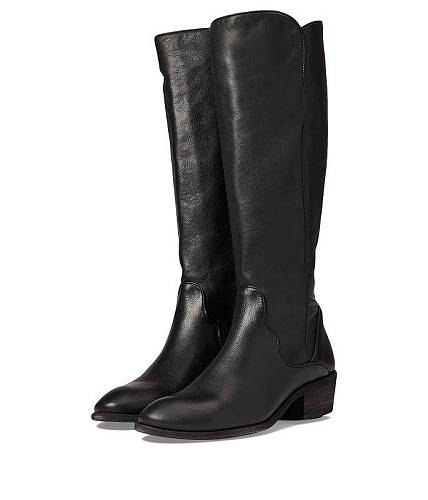 送料無料 フライ Frye レディース 女性用 シューズ 靴 ブーツ ロングブーツ Carson Piping Tall - Black 1