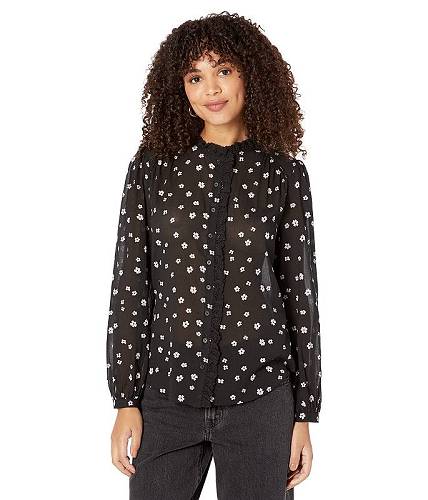 送料無料 ジョア Joie レディース 女性用 ファッション ブラウス Alain Button-Down Top - Caviar Multi 1