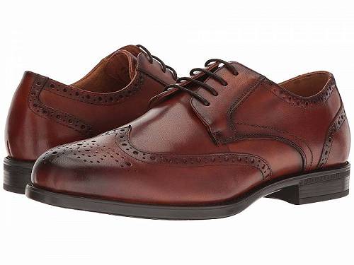 フローシャイム ビジネスシューズ メンズ 送料無料 フローシャイム Florsheim メンズ 男性用 シューズ 靴 オックスフォード 紳士靴 通勤靴 Midtown Wingtip Oxford - Cognac Smooth