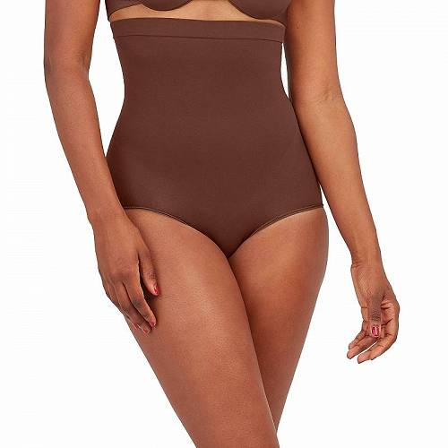 送料無料 スパンクス Spanx レディース 女性用 ファッション 下着 ショーツ Spanx Higher Power Panties Body Shaper - Chestnut Brown