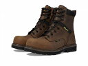 送料無料 ソログッド Thorogood メンズ 男性用 シューズ 靴 ブーツ アンクル ショートブーツ Jobsite Series 8' Waterproof Safety Toe - Crazy Horse