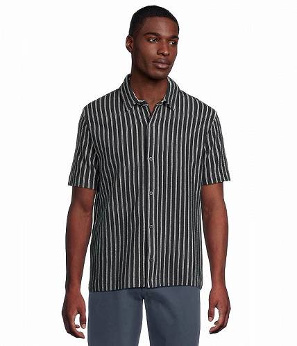 楽天グッズ×グッズ送料無料 ヴィンス Vince メンズ 男性用 ファッション ポロシャツ Boucle Short Sleeve Button Down Shirt - Coastal/Classic Cream