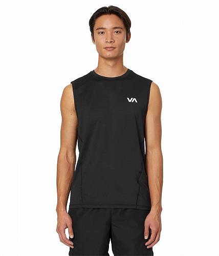 こちらの商品は ルーカ RVCA メンズ 男性用 ファッション タンクトップ Sport Vent Muscle Perf - Black です。 注文後のサイズ変更・キャンセルは出来ませんので、十分なご検討の上でのご注文をお願いいたします。 ※靴など、オリジナルの箱が無い場合がございます。ご確認が必要な場合にはご購入前にお問い合せください。 ※画面の表示と実物では多少色具合が異なって見える場合もございます。 ※アメリカ商品の為、稀にスクラッチなどがある場合がございます。使用に問題のない程度のものは不良品とは扱いませんのでご了承下さい。 ━ カタログ（英語）より抜粋 ━ The primary materials that compose this product contain a minimum of 20 percent recycled content. Train harder, feel stronger sporting the RVCA(R) Sport Vent Muscle Perf: where moisture-wicking mastery meets cool comfort. Designed for peak performance, its perforated panels keep you fresh and dry, while the performance fit ensures unrestricted movement. Rock the crew neck and sleeveless style, flaunting the screen print branding on the left chest. 92% recycled polyester, 8% elastane. Machine washable. ※掲載の寸法や重さはサイズ「MD」を計測したものです. サイズにより異なりますので、あくまで参考値として参照ください. 実寸（参考値）： Length: 約 73.66 cm