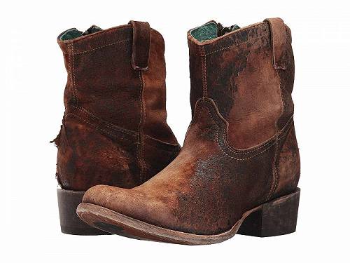 送料無料 コーラルブーツ Corral Boots レディース 女性用 シューズ 靴 ブーツ ウエスタンブーツ C1064 - Chocolate/Tan