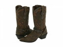 送料無料 デュランゴ Durango レディース 女性用 シューズ 靴 ブーツ ウエスタンブーツ Crush Cowgirl Boot - Saddle Brown W/Tan & Brown