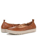 送料無料 バイオニック VIONIC レディース 女性用 シューズ 靴 フラット Uptown Ballet Slip-ons - Tan Brown Leather(4)