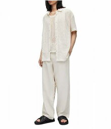 送料無料 AllSaints メンズ 男性用 ファッション パンツ ズボン Hanbury Trousers - Oyster Grey