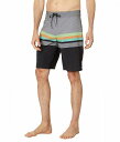  r{ Billabong Y jp X|[cEAEghApi  All Day Stripe Pro 20&quot; Boardshort - Graphite