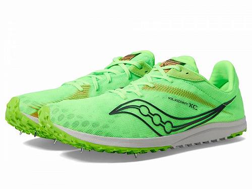 送料無料 サッカニー Saucony メンズ 男性用 シューズ 靴 スニーカー 運動靴 Kilkenny XC9 (Spike) - Slime