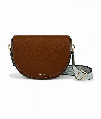 楽天グッズ×グッズ送料無料 エコー ECCO バッグ 鞄 ハンドバッグ クロスボディー Saddle Bag - Wet Almond Pebbled Leather